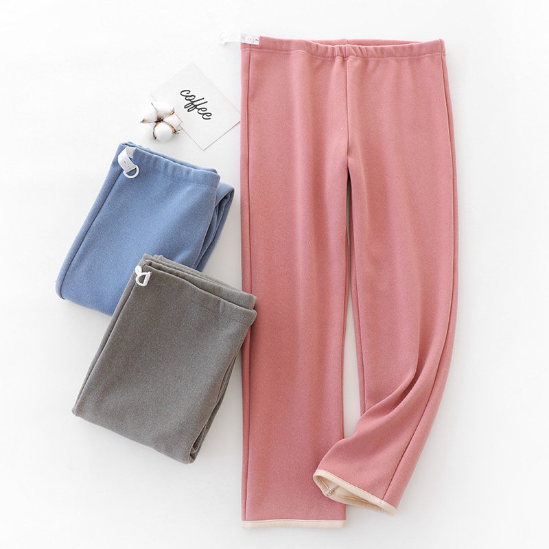 腰围可调节~孕妇睡裤秋冬产妇德绒保暖孕期宽松家居裤女月子裤,孕妇装/孕产妇用品/营养,家居裤,淘宝优惠券,粉丝福利购,淘宝优惠卷