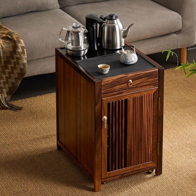 胡桃木茶桌茶水柜茶几家用小茶台智能烧水沙发边几会客移动茶边柜,住宅家具,家用茶台/茶桌,淘宝优惠券,粉丝福利购,淘宝优惠卷