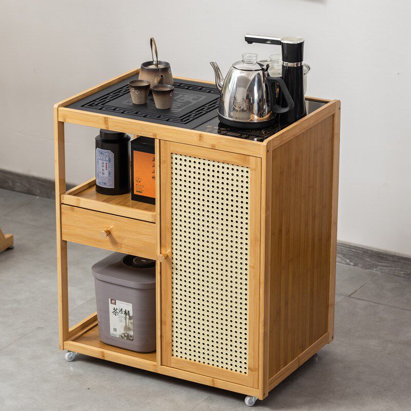 移动茶台家用茶桌简约茶几沙发边几边柜办公司烧水壶一体式茶柜子,住宅家具,家用茶台/茶桌,淘宝优惠券,粉丝福利购,淘宝优惠卷