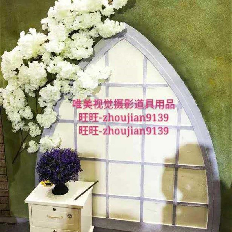 新款儿童实景摄影棚婚纱实景影楼装修简易韩式无闪棚店面设计