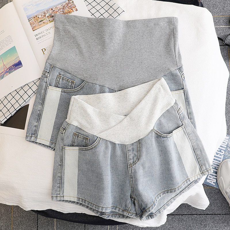 孕妇牛仔短裤子夏季薄款外穿时尚休闲打底低腰高腰宽松潮妈女夏装,孕妇装/孕产妇用品/营养,孕妇打底裤,淘宝优惠券,粉丝福利购,淘宝优惠卷