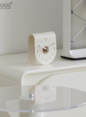 EMITDOOG现代简约家居客厅台式座钟饰品玄关酒柜高端大气装饰摆饰