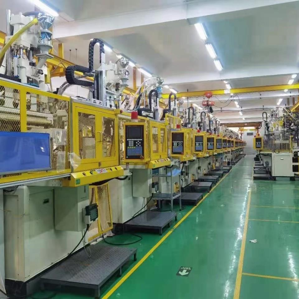 宁波小型丰铁800注塑机DC线材包胶成型加工塑胶机械设备保修半年