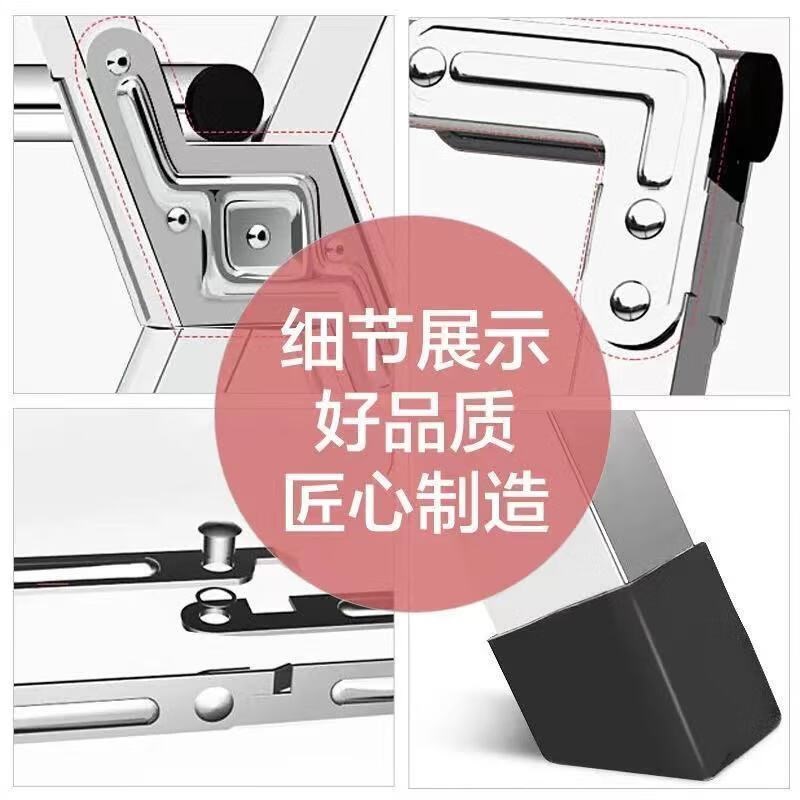 不锈钢晾衣架落地折叠伸缩晒被架挂衣架室内外台晒晾衣杆特厚1.6