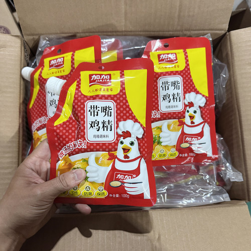 加加带嘴鸡精100g袋装提鲜调味料