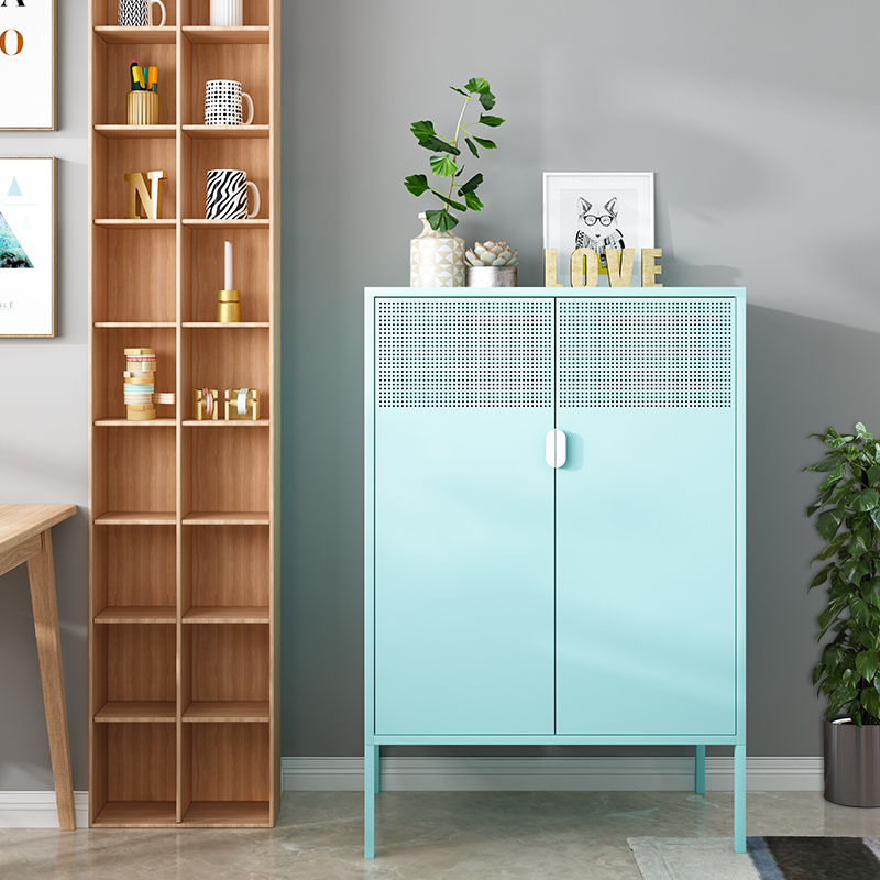 家用衣柜阳台柜储物柜防潮客厅卧室收纳置物柜厨房餐边柜碗柜