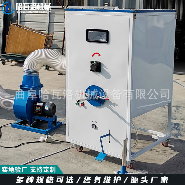 小型单头充棉机 自动上料玩具充棉机 广东抱枕枕芯填充机出口
