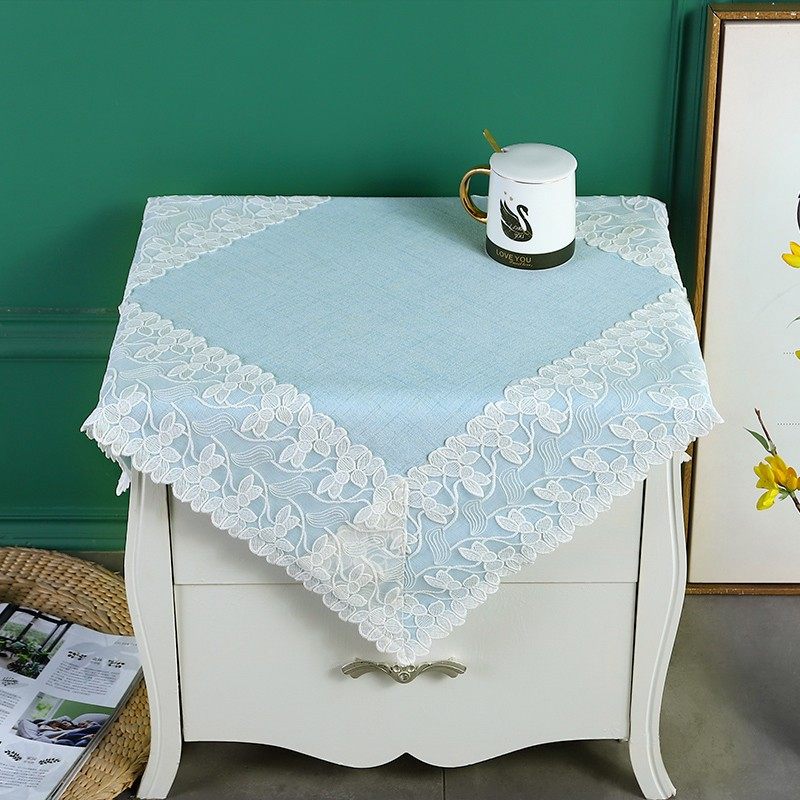 床头柜盖布简约现盖巾床头柜防尘罩蕾丝床头柜套桌布防尘布,居家布艺,床头柜盖布,淘宝优惠券,粉丝福利购,淘宝优惠卷