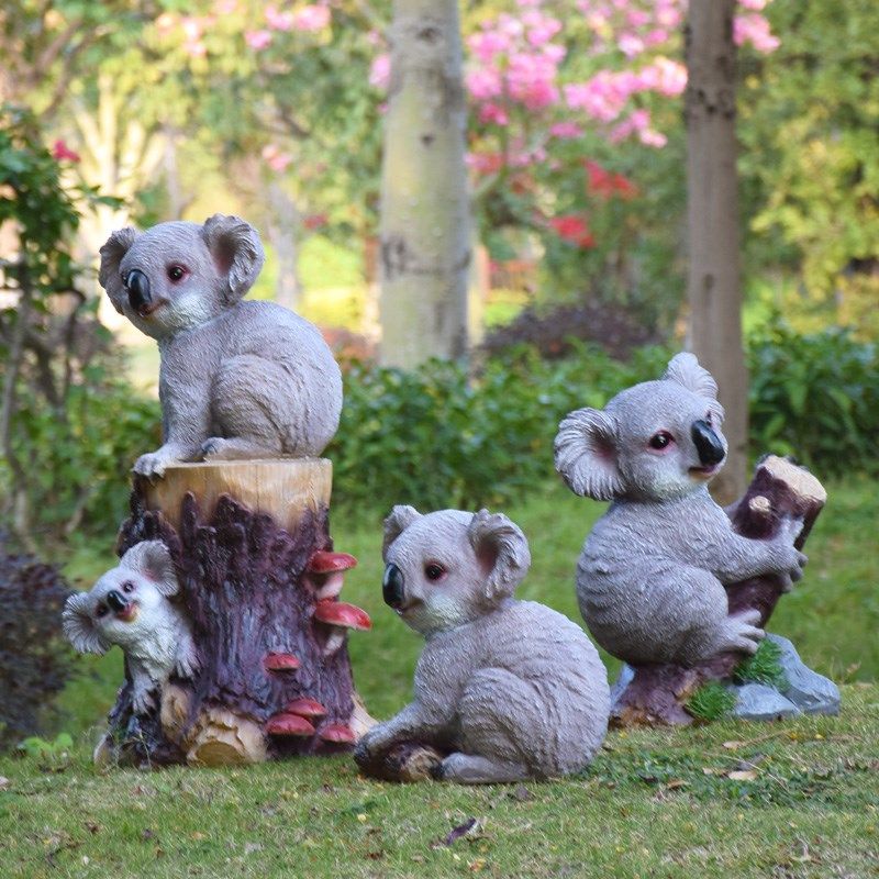 户外园林树脂摆件仿真小动物装饰品雕塑别墅花园庭院树上挂件,家居饰品,装饰摆件,淘宝优惠券,粉丝福利购,淘宝优惠卷