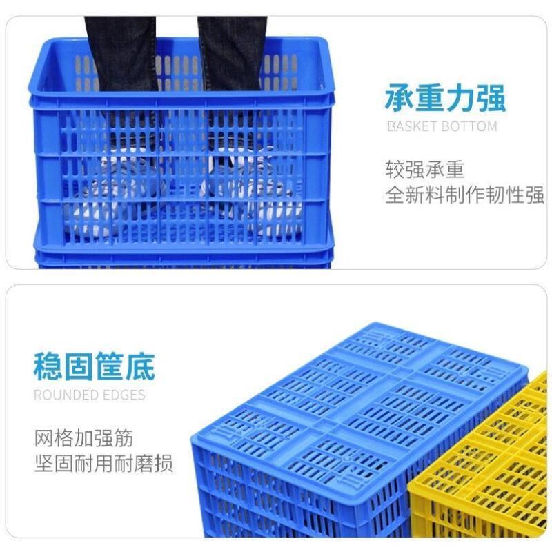 亚曌YAZHAO工具盒塑料零件盒平口物料周转箱螺丝配件盒收纳