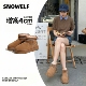 Snowelf雪地靴女款 巨好看东北棉靴 厚底增高保暖棉鞋 2025新款 冬季