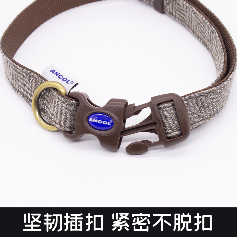 狗狗项圈牵引绳外出遛狗绳脖圈大中小型犬金毛柴犬泰迪颈圈牵引绳