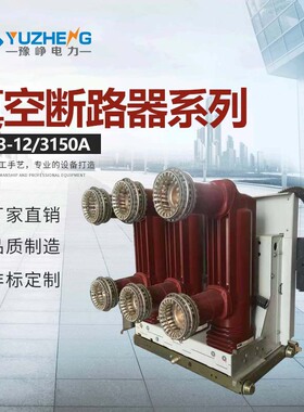 ZN63 VS1-12/4000A-40KA 3150A 2500A大电流真空断路器