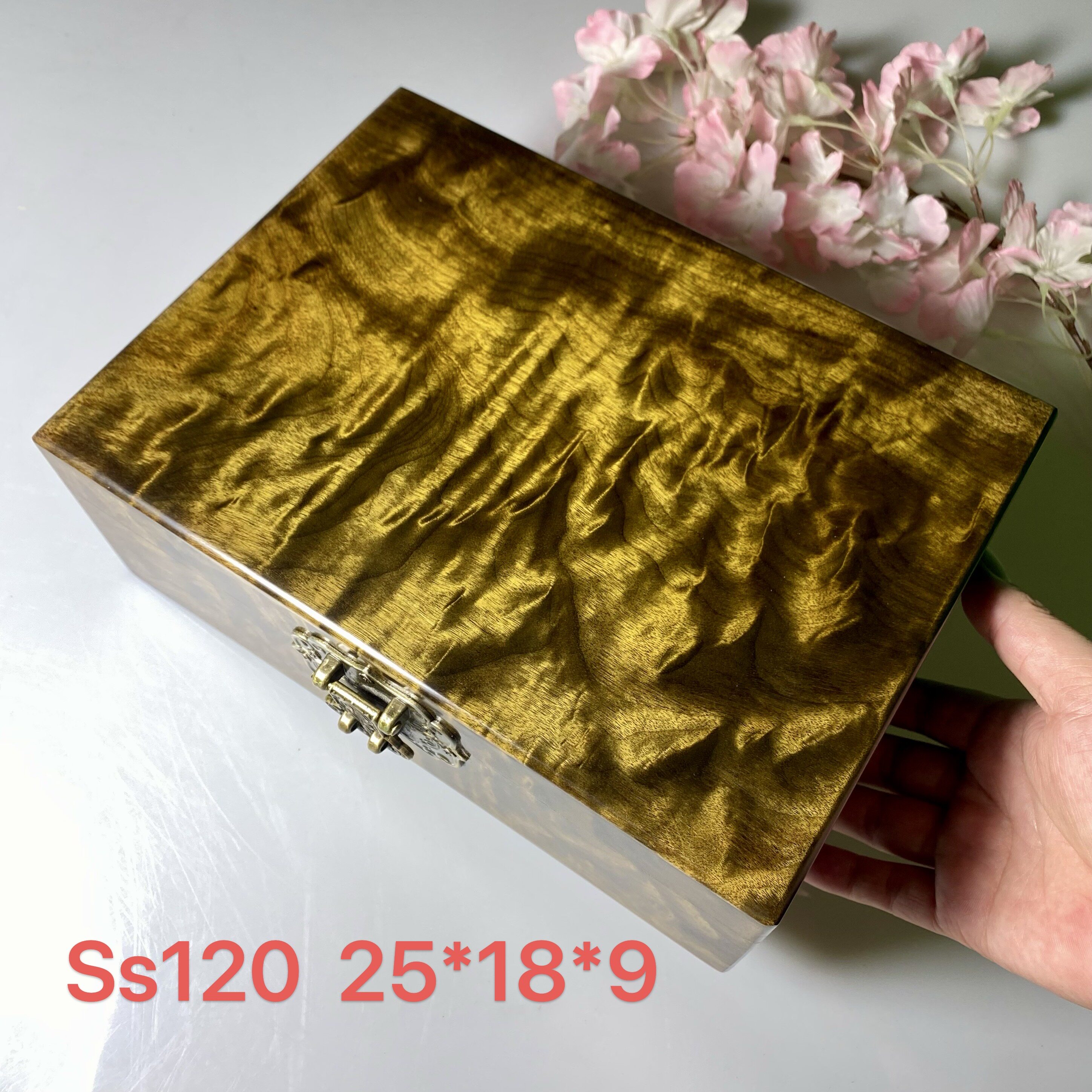 金丝楠木小叶桢楠首饰盒