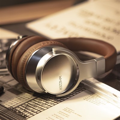 【美式复古】威泽W1S主动降噪蓝牙耳机头戴式无线耳麦美拉德穿搭