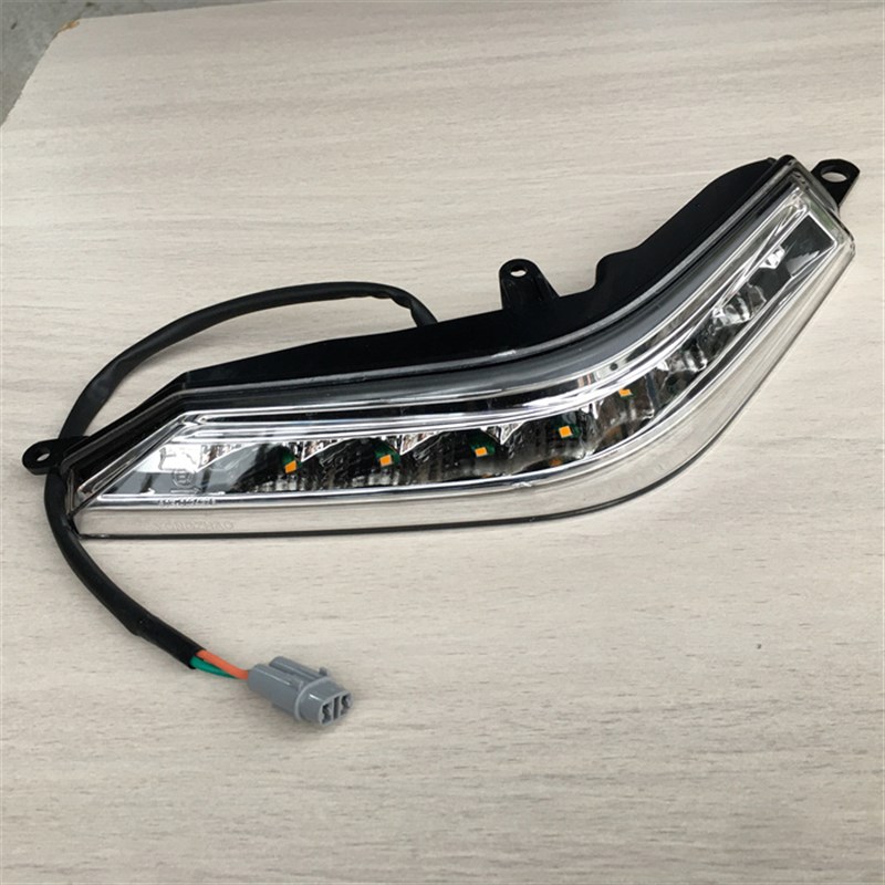 适用林海ATV M550 M550L 沙滩车前左右转向灯 后牌罩灯 LED方向灯