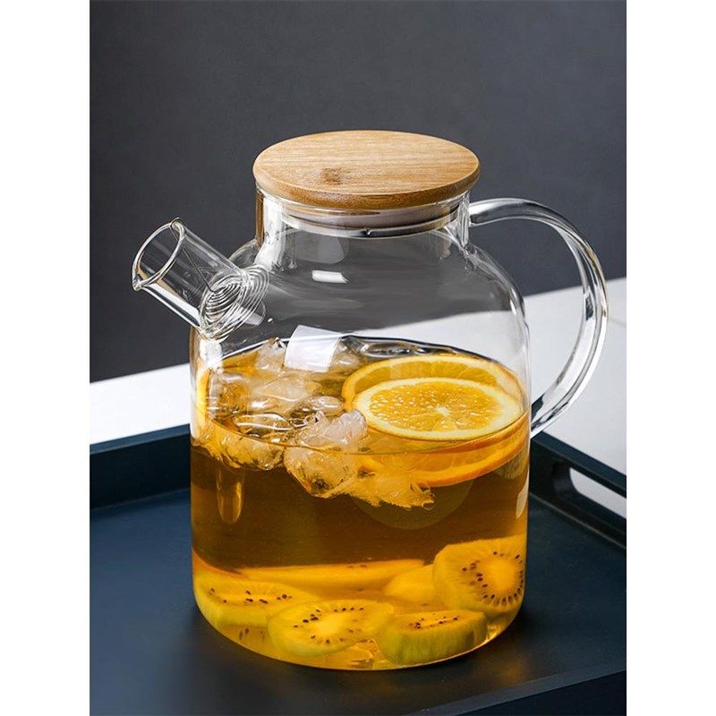 凉水壶玻璃耐高温大容量烧水煮泡茶壶家用凉杯果花茶茶具,餐饮具,冷水壶,淘宝优惠券,粉丝福利购,淘宝优惠卷