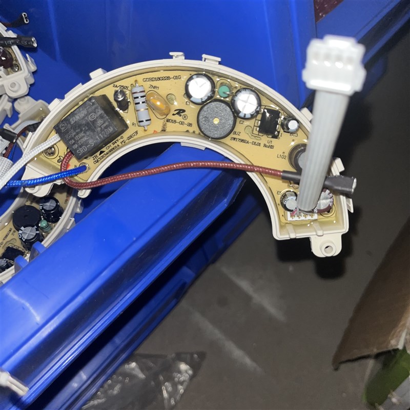 尔调温电水壶SW7S6A电源板 主板  灌胶