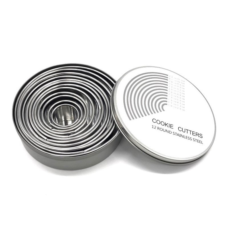 头光级圆形切模压水饺皮切饺子皮工具烘焙饼干模具