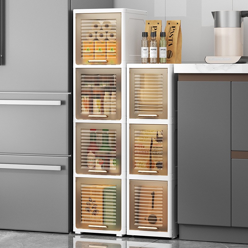 5c公分缝隙卫生间夹缝收纳柜窄缝置物柜浴室边柜窄款储物柜