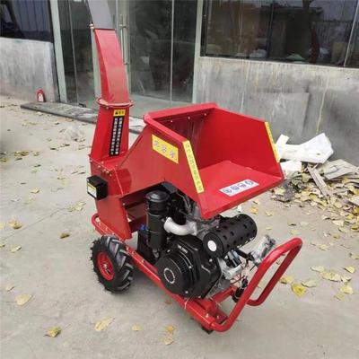 矿用电动树枝粉碎机 园林废弃木材破碎设备 碎料匀易处理