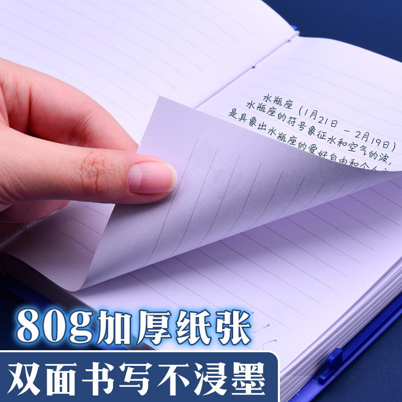 十二星座密码笔记本带锁日记本本子学生奖励文具用品小学生创意少