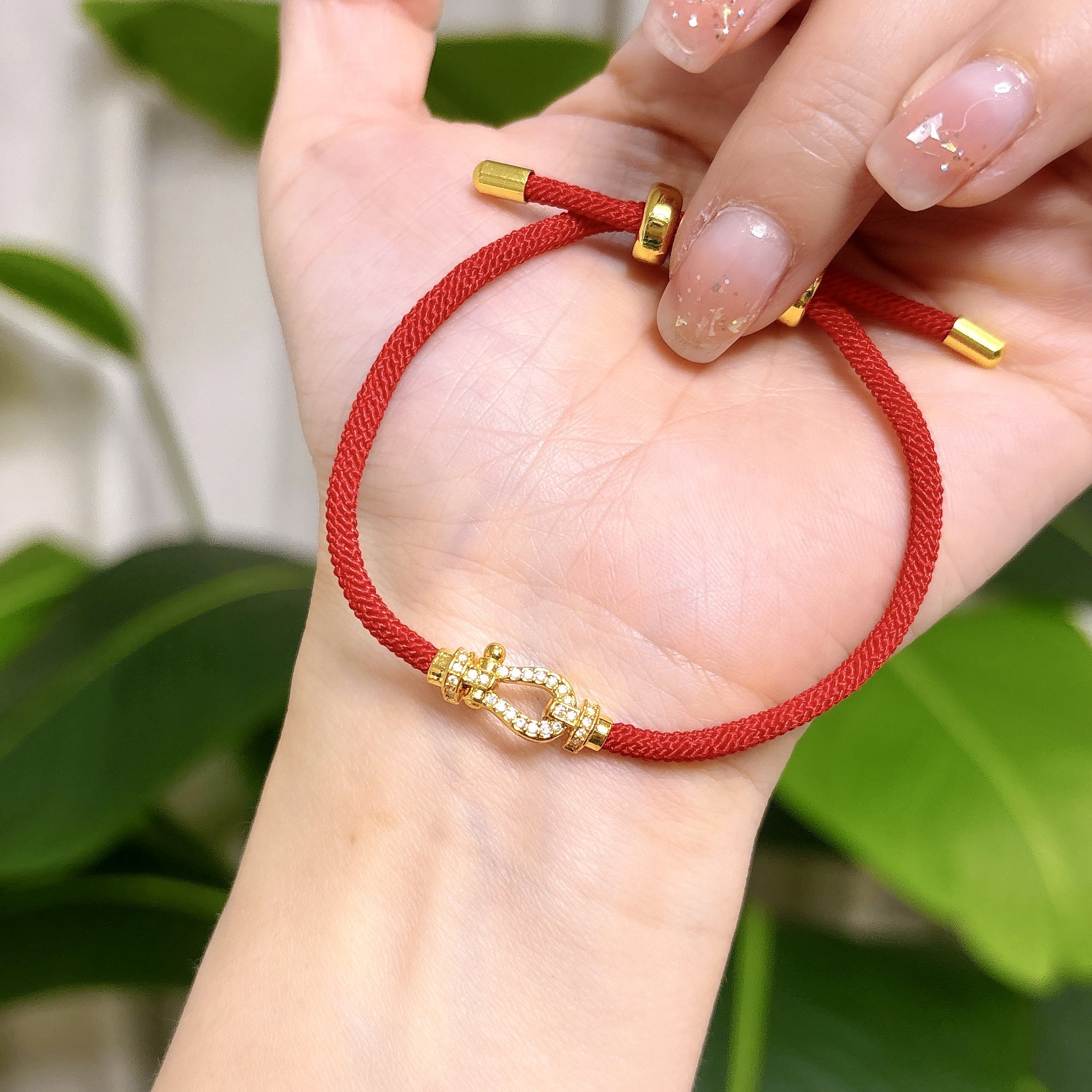 18K金手绳 转运红绳马蹄扣 情侣手绳,珠宝/钻石/翡翠,手饰,淘宝优惠券,粉丝福利购,淘宝优惠卷