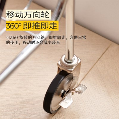 实木沙发边几可移动床边小推车客厅侧边柜角几阳台置物架小桌子