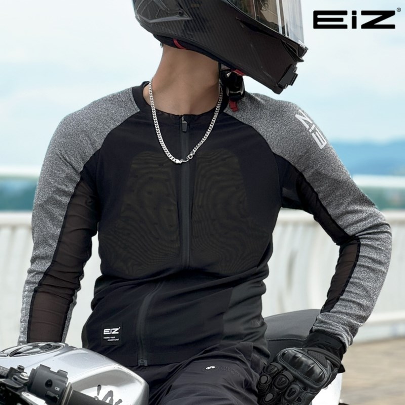 EIZ摩托车护甲衣骑行服夏季机车透气网眼防摔轻薄赛车CE2护具男女