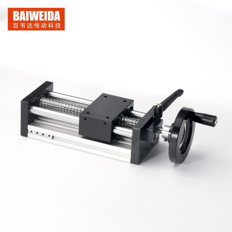 滑台模组丝杠微小型精密双线轨折返步进电机电动线性直线导轨定制
