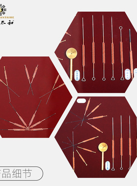 中研太和针谱 火针针谱 仿古摆  医中挂件件可定制