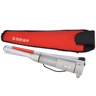 盲功能盲杖多人户外声光电子报警磁全安铁锤手杖拐棍