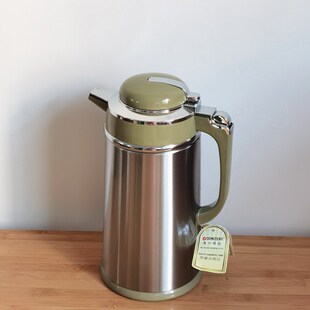 清水瓶温壶小茶保家用大容量商务会按热水瓶议压单人暖瓶