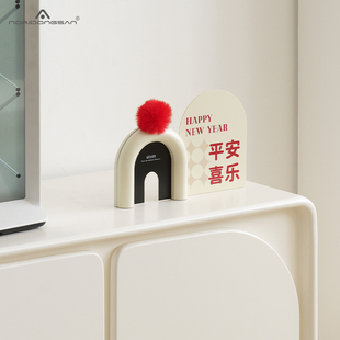 饰摆件桌面关迁新居礼品 NOR家居客厅新年玄乔装