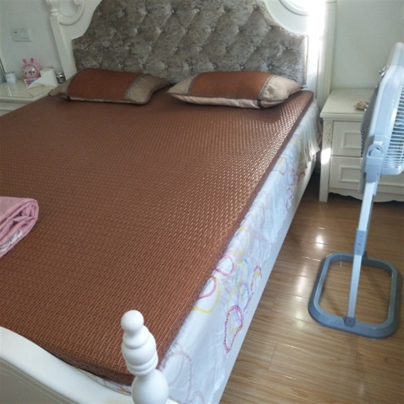藤编实木硬床板整块硬板床垫片护腰床板软床变硬神器可折叠硬凉席