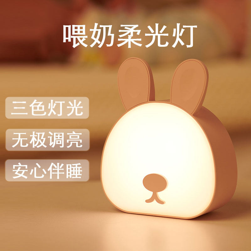 小夜灯可充电式婴儿喂奶卧室睡眠床头月子用护眼感应起夜,家装灯饰光源,小夜灯,淘宝优惠券,粉丝福利购,淘宝优惠卷