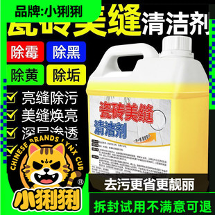 瓷砖美缝清洁剂环氧彩砂地砖美缝专用清洁卫生间厕所强清洁剂