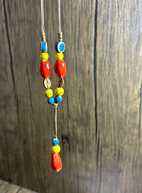 毛衣链秋冬高档大气高级轻奢精致百搭长款吊坠小众不掉色陶瓷项链