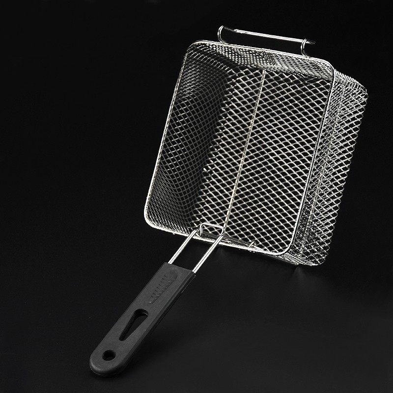 奶茶店工具炸笼炸筛电炸炉炸篮炸网筛网油炸锅方形滤油筛,厨房/烹饪用具,漏勺/滤网勺,淘宝优惠券,粉丝福利购,淘宝优惠卷