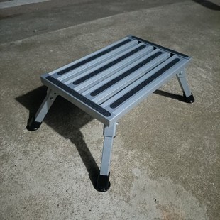 房车用铝合金折叠凳 拖挂车旅居挂车露营车用小凳子踩脚凳上车凳