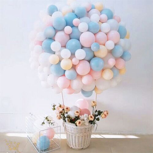 飘空气球筐热气球装饰筐柳藤气球筐派对婚礼布置手工热气球筐