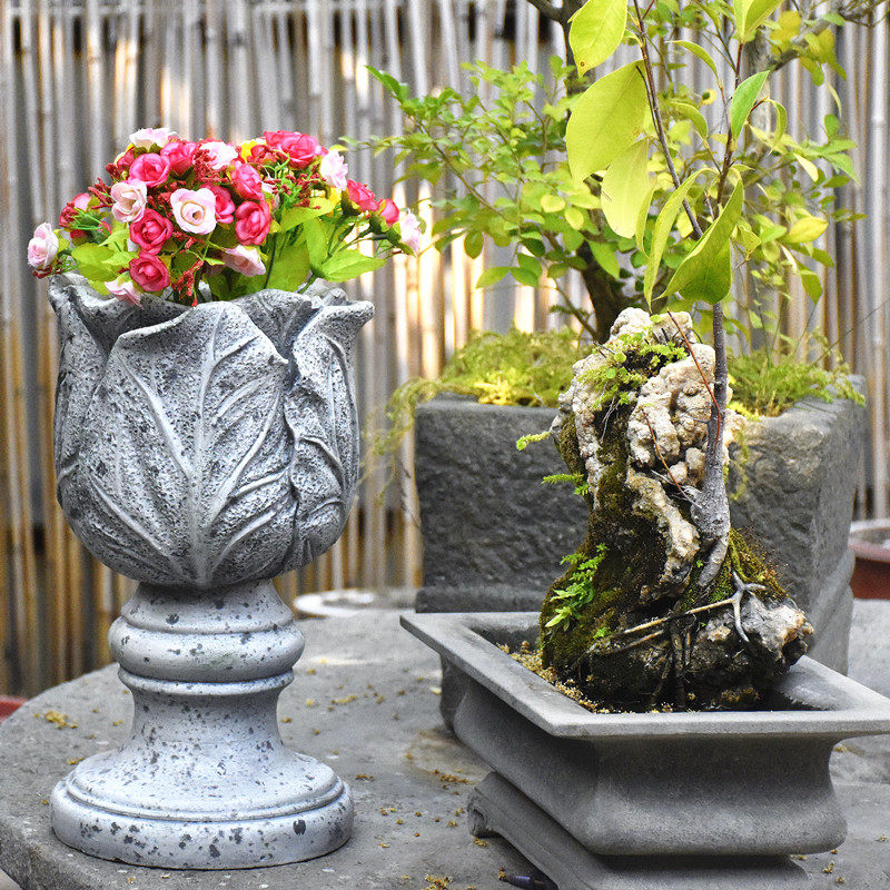 欧式创意大花盆阳台造景布置花园装饰庭院花瓶别墅户外草坪摆件,家居饰品,花盆,淘宝优惠券,粉丝福利购,淘宝优惠卷