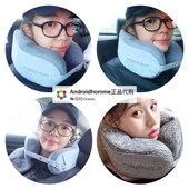 竹炭记忆棉U型旅行枕U形飞机坐车午睡护颈椎脖枕头