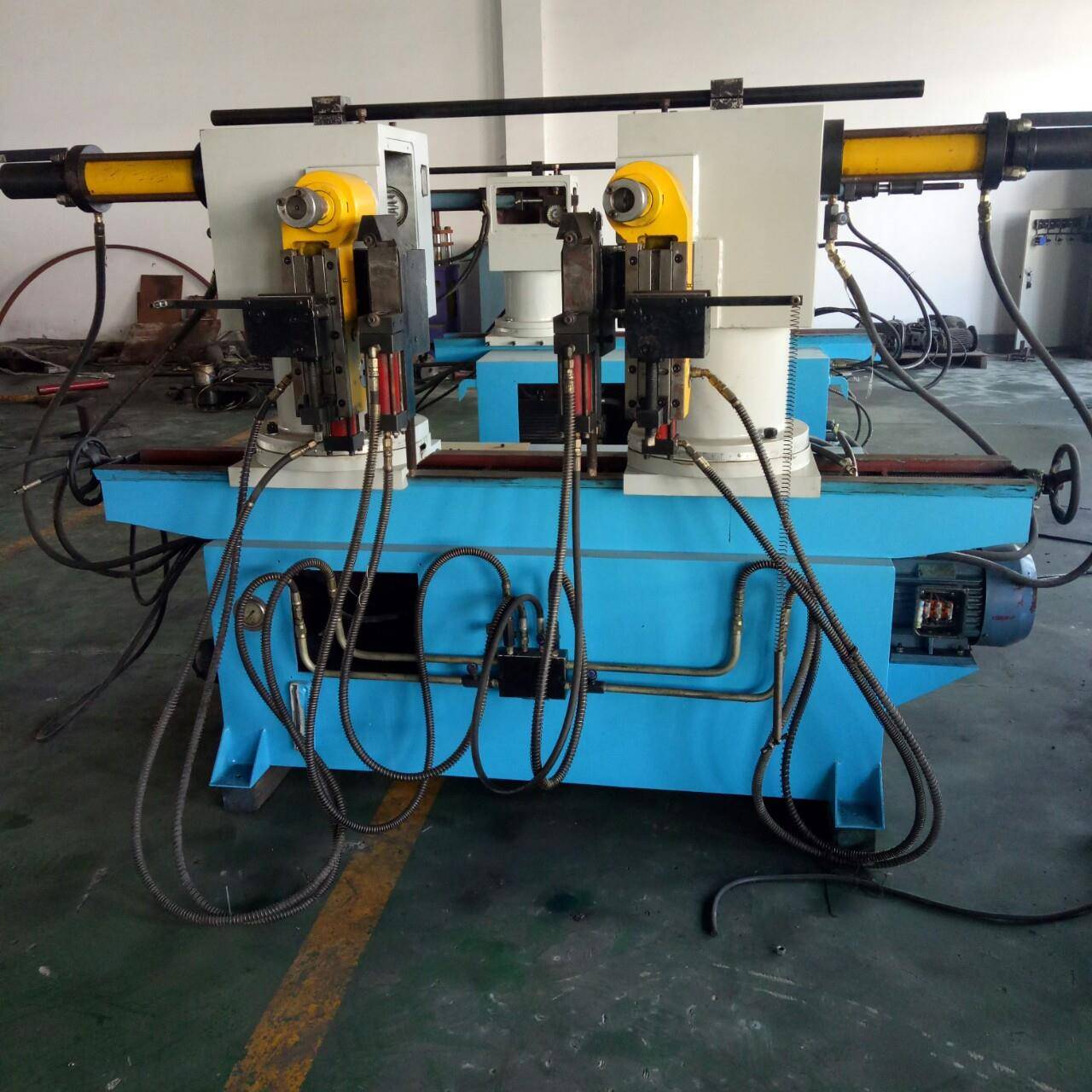 供应SW25B-90°型数控液压双头弯管机金属双头转角弯管机厂家