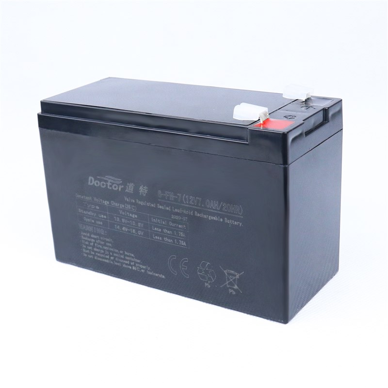 道特蓄电池6-FM-7/ 12V7AH电梯应急电源UPS消防主机EPS专用电池