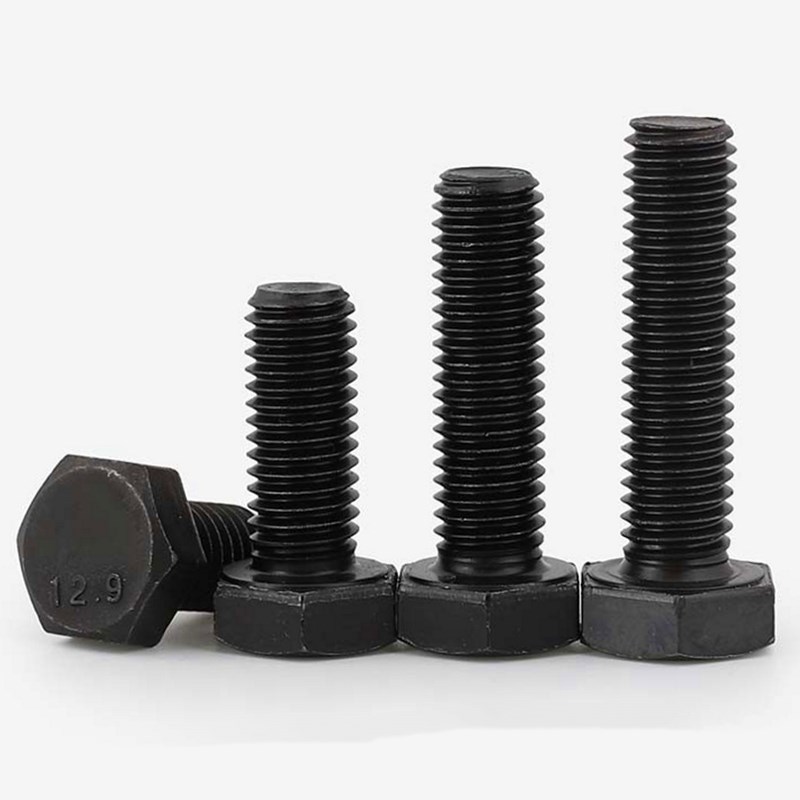 M48M52M56M60M64 12.9级高强度外六角螺丝加长全牙螺栓合金钢螺杆