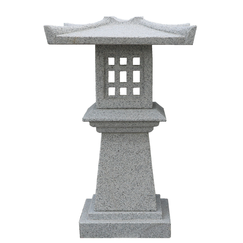 户外石灯笼传统日式庭院石灯园林景观石灯花园装饰石头灯草地灯