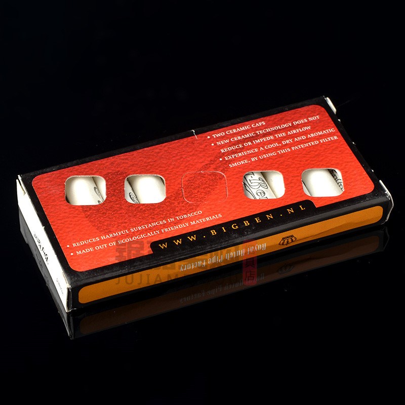 烟斗烟嘴大班Bigben烟斗滤芯 9MM滤芯 BIG-BEN活性碳滤芯耗材