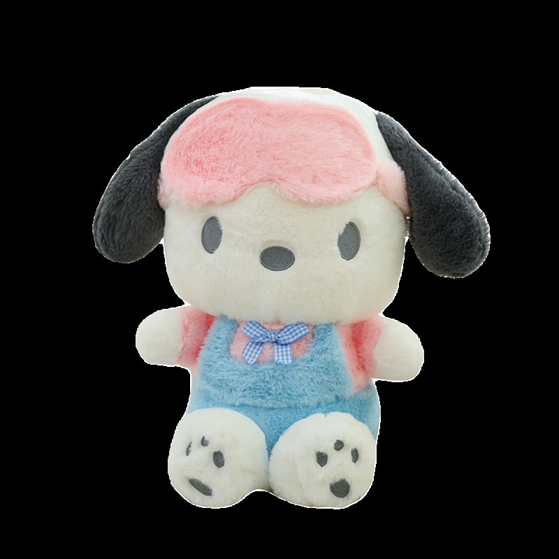 网红同款可爱眼罩帕恰狗毛绒玩具小狗公仔玩偶卡通抱枕送生日礼物