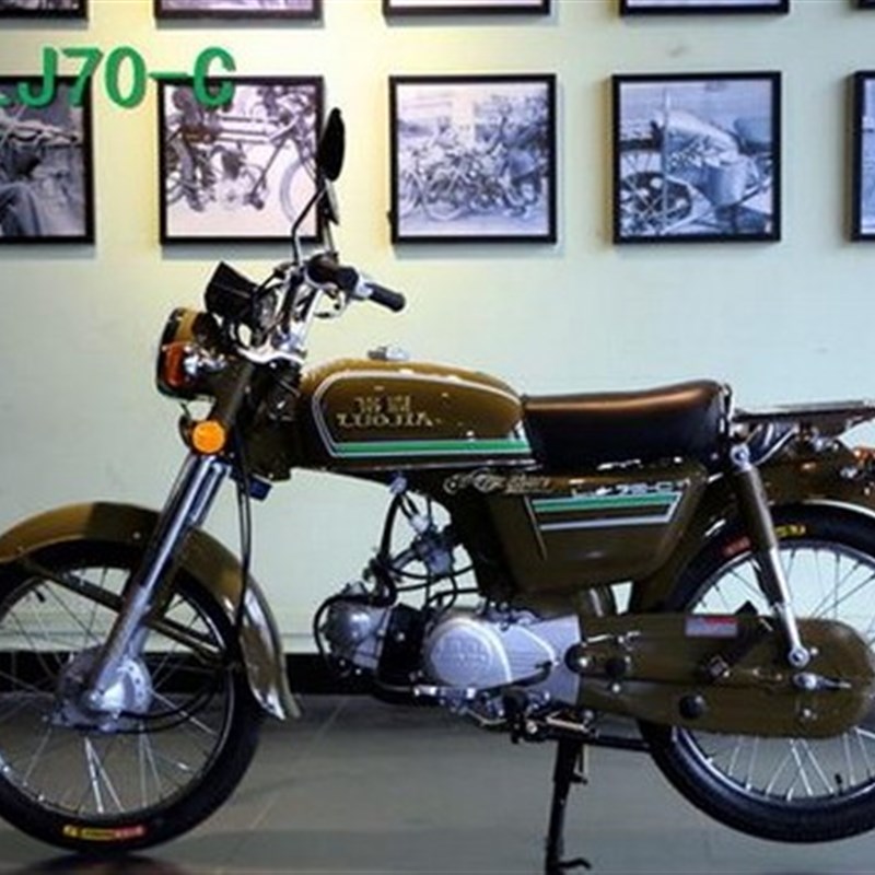 洛阳嘉陵洛嘉 老款嘉陵70摩托车48CC燃油助力省油实用可上牌摩托